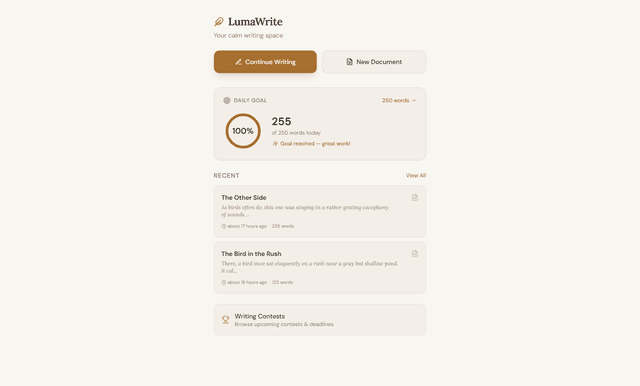 LumaWrite