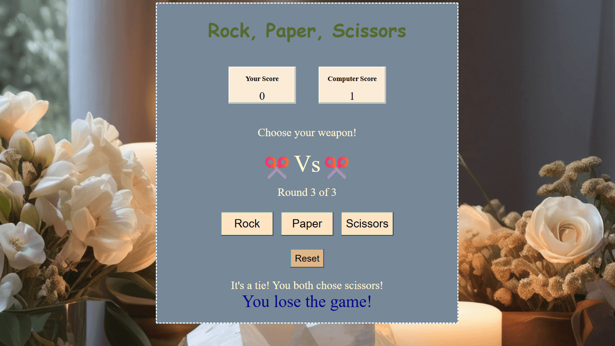 Rock Paper Scissors